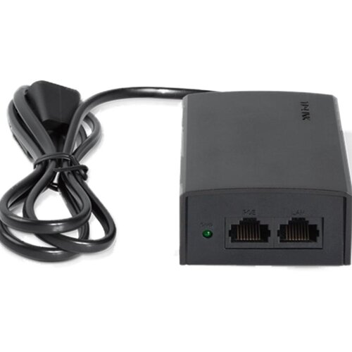 普联TP-LINK TL-POE160S百兆PoE供电器AP监控摄像机电源模块自动检测802.3af标准智能识别15.4W网络+电力100M
