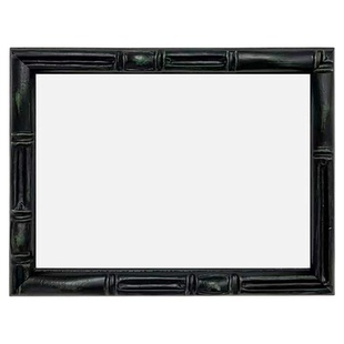 新中式竹节款古典实木画框创意定制挂墙相框高级拼图字画装裱外框