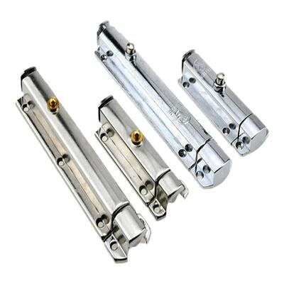 自动弹簧不锈钢插销门栓门扣老式木门卫生间手动加厚明装防盗锁扣