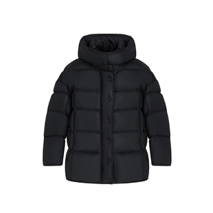 Age of Ascent 90白鸭绒宽松H廓形中长款连帽羽绒服