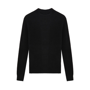 MESUX米岫25冬含绵羊毛山羊绒多色套头半高领毛针织衫MNWSE410