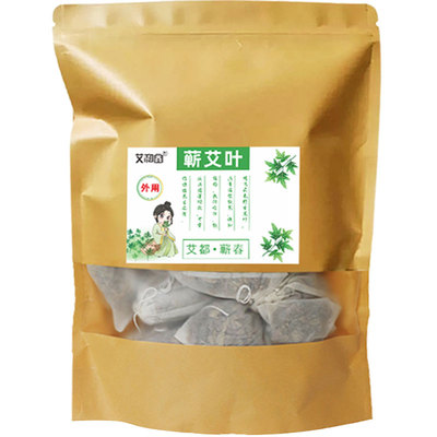 艾叶草干艾草叶家用新鲜坐月子产后婴儿洗头洗澡泡澡泡脚药包
