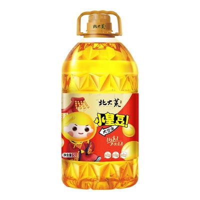 北大荒小皇豆一级大豆油5L桶装