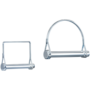 d型销销子安全销销钉卡扣销子圆柱弹簧销方形销别针销挂车门销