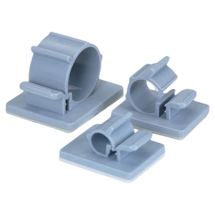 3M背胶净水软管固定神器2分3分4分卡箍导流管定位卡扣可调节管卡