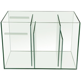 鱼缸底滤缸定制底滤槽过滤槽干湿分离板干湿分离盒下滤缸浮法玻璃