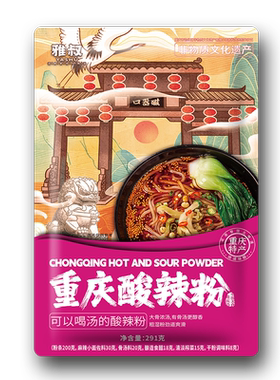 雅叔正宗重庆酸辣粉袋装