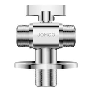 九牧全铜三通球阀大流量燃气家用球芯全开进水阀一进二出开关阀