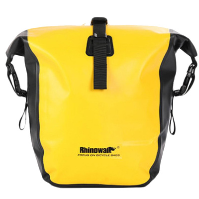 犀牛前货架防水旅行车驮包