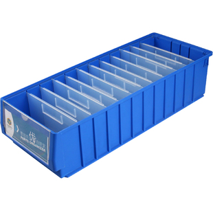 冠宇分隔式零件盒周转箱长方形收纳盒物料盒长条形塑料盒子长方形