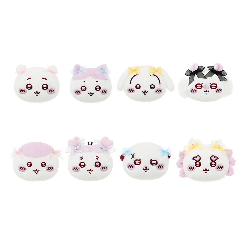 MINISO 名创优品 Chiikawa元气发型系列毛绒徽章正版卡通周边装饰
