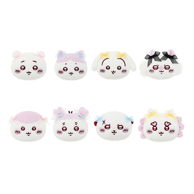 MINISO 名创优品 Chiikawa元气发型系列毛绒徽章正版卡通周边装饰