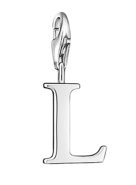 英文拼音字母L吊坠子925银礼物托马斯萨博个性新年蛇年春节首饰品