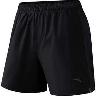 安踏速干短裤梭织运动裤子女士夏季新款休闲宽松吸湿透气五分裤女