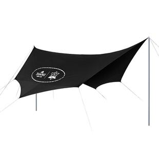 sunnyfeel山扉户外黑胶天幕帐篷黑化露营防雨防晒枫叶野营遮阳棚