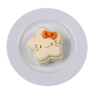 卡通kt猫凤梨酥模具云朵新年糕点广式下午茶点按压式家用月饼模具