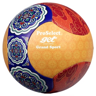 ProSelect专选足球经典复古5号足球国潮创意礼物蹴鞠比赛训练足球