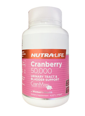 澳洲Nutralife纽乐高浓度蔓越莓50000mg女性 100粒