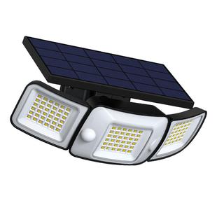 2026新款太阳能感应灯庭院围墙壁院子照明花园景观暖光防水户外灯