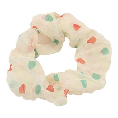 彩色爱心大肠发圈网红2026年新款