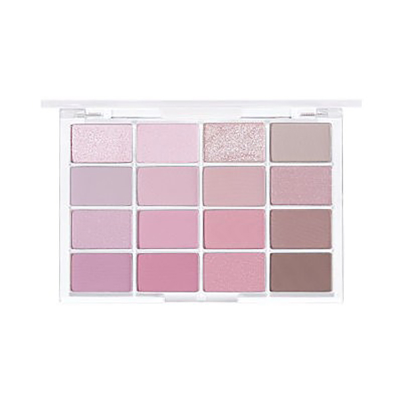 韩国wakemake唯可魅眼影盘soft bluring16色珠光哑光大地提亮卧蚕