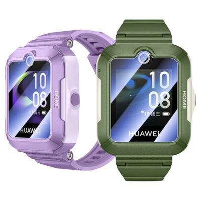 适用于华为儿童电话手表3pro钢化膜3x儿童4x手表5x贴膜4xpro华为5/3s荣耀小k2屏幕保护膜por新耀版5xpro防摔