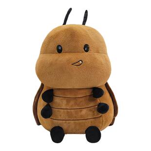 搞怪蟑螂小强毛绒玩具公仔整蛊恶搞闺蜜舍友毛绒玩具生日礼物道具