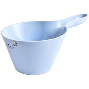 日本asvel进口舀水勺厨房水瓢勺 家用塑料水漂沐浴加厚长柄水舀子