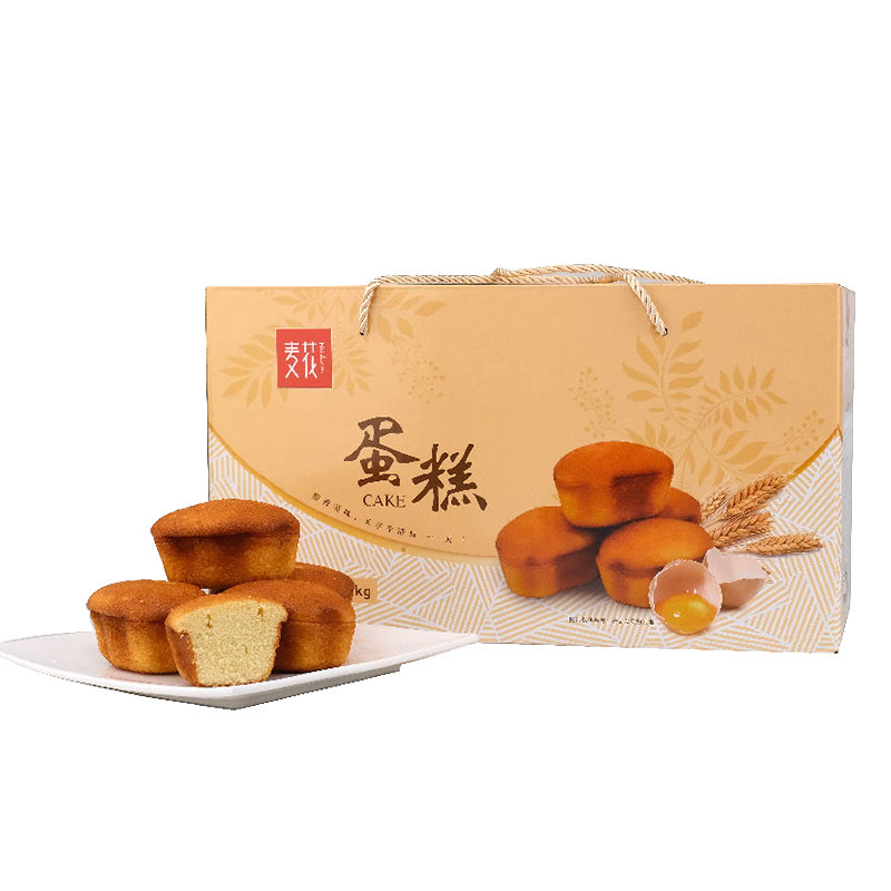 麦花蛋糕整箱老人营养早餐食品糕点休闲零食特产老式传统点心批发