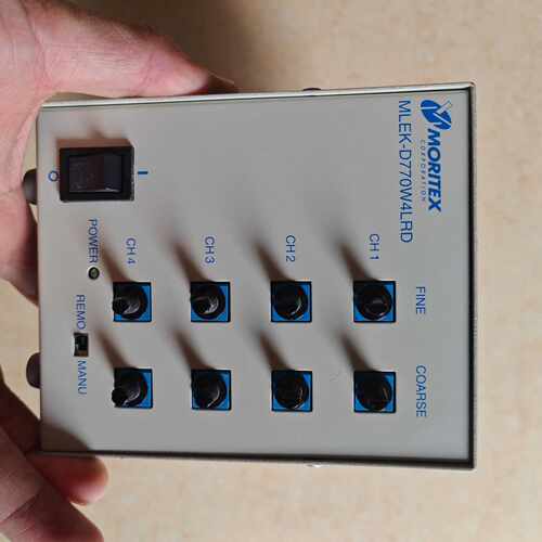 溢价-MORITEX茉莉特MLEK-D770W4LRD光源控制器