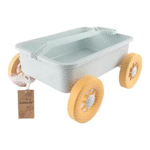 丹麦ins 风沙滩玩具手拉车翻斗车套装男女孩戏水挖沙铲子玩具厚实