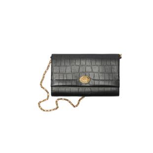 【24期免息】BURBERRY女士 Cotswolds链饰肩背带钱夹钱包81197011