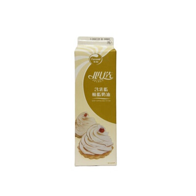 沁护乳脂奶油慕斯蛋糕裱花夹心
