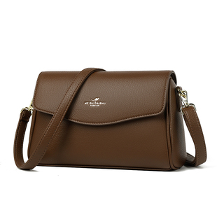 袋鼠真皮女包斜挎包女士包包2026新款小包包单肩手提包软皮百搭