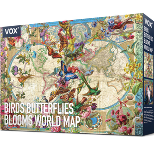 福思VOX拼图成人版1000片2000片大尺寸松驰减压拼图博物馆古董店