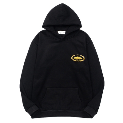 美式高街复古潮牌连帽卫衣