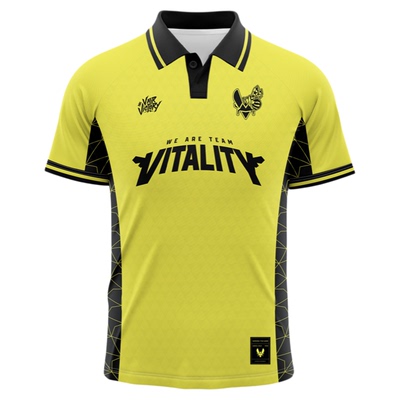 Vitality2025北美大学学院风限定队服T恤纯净款无赞助昂恩电竞