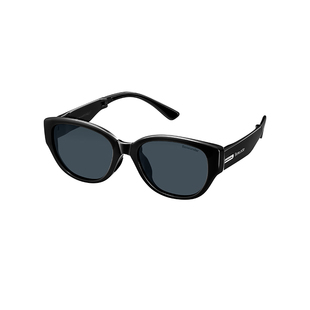 蕉下椭圆猫眼墨镜女款复古高级感偏光防紫外线时尚个性太阳眼镜