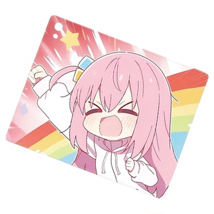 波奇酱小号鼠标垫电竞游戏笔记本电脑桌垫孤独摇滚动漫便携键盘垫