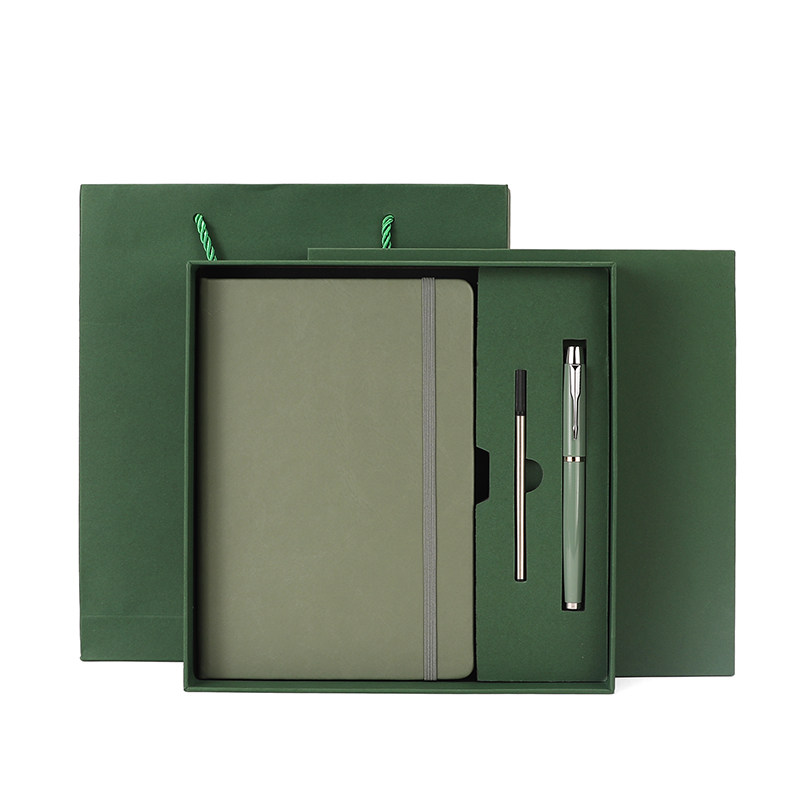 笔记本定制印LOGO皮质会议记录本
