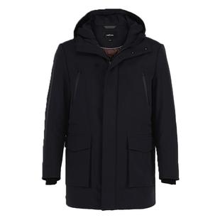 【90白鹅绒】CALLISTO卡利斯特男装冬季新款中长款连帽羽绒服保暖