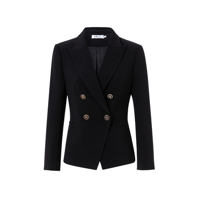 迪图气质优雅显瘦西装外套