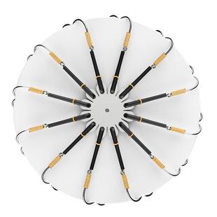 胜丸钓鱼钩翻板钩盘钩套装配件爆炸钩饵料海杆抛竿翻版八爪防挂底