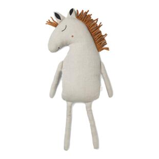 丹麦FermLiving Horse Cushion 抱枕 儿童房卡通装饰抱枕安抚玩偶