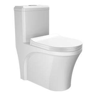 过江龙普通马桶家用大冲力小户型卫生间坐便器虹吸式防臭M075