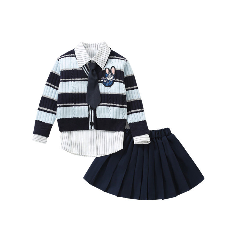 DO.CAT女童jk套装兔子警官衣服