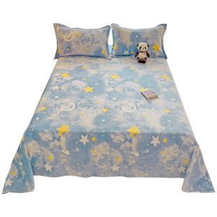 珊瑚牛奶绒枕套加绒加厚枕头套家用一对拍2男48cmx74cm枕芯内胆套