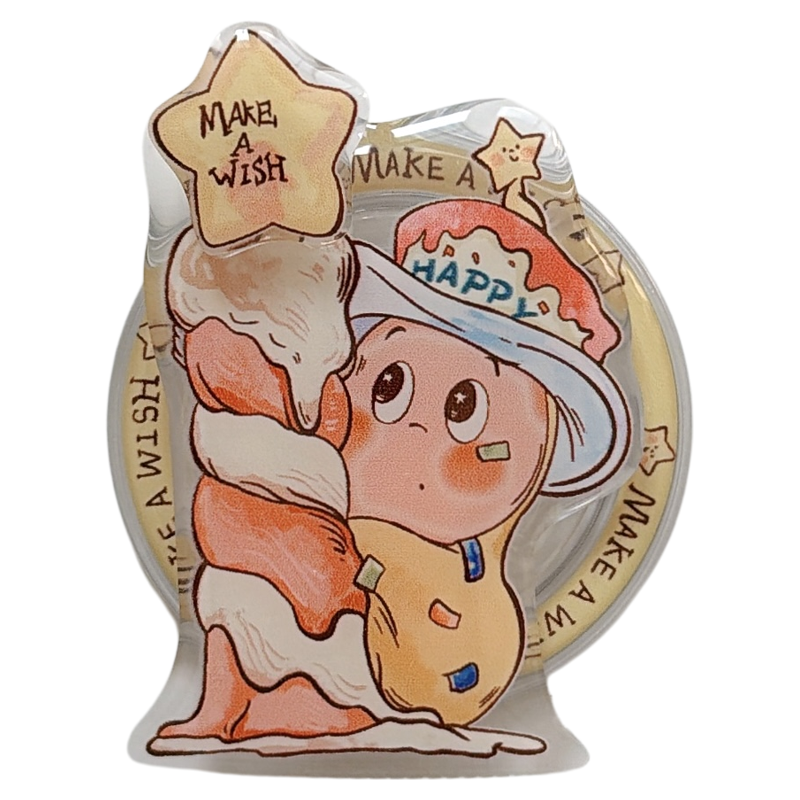 jze ins风超好看手机磁吸支架MagSafe可爱卡通星星小人气囊背贴可伸缩固定桌面支撑架时尚网红爆款配件壳通用