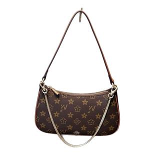 优草坊2025新款时尚百搭大容量腋下包女高级感洋气月牙包女包小包