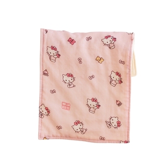 HelloKitty小蛋糕儿童纯棉a类纱布六层套装方巾毛巾吸水不掉毛